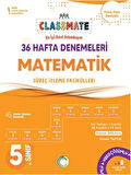 Okyanus Yayınları 5. Sınıf Matematik Classmate 36 Hafta Denemeleri