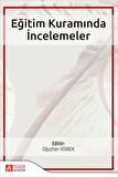 Eğitim Kuramında İncelemeler