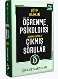 2024 KPSS Eğitim Bilimleri Öğrenme Psikolojisi Tamamı Çözümlü Çıkmış Sorular (Roman Boy)