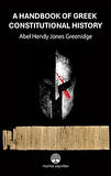 A Handbook Of Greek Constitutional History