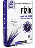 2024 KPSS ÖABT Fizik Konu Anlatımlı