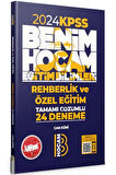 Benim Hocam 2024 Eğitim Bilimleri Rehberlik Ve Özel Eğitim Tamamı Çözümlü 24 Deneme
