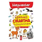 Eğlenceli Çıkartma ve Etkinlik Kitabım - Hayvanlar