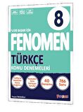 Fenomen Okul 2024 8. Sınıf Türkçe 40 Lı Konu Denemeleri