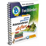 Çanta Yayınları 8.Sınıf Fen Bilimleri Kazandıran Defter