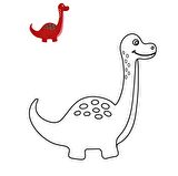 Nemesis Boyama Kitabım Dinozorlar