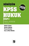 2020 Dönüşüm KPSS Hukuk Cilt 1