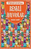 Renkli Hayvanlar - Yetişkinler İçin Boyama