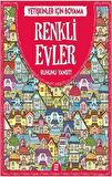 Renkli Evler - Yetişkinler İçin Boyama