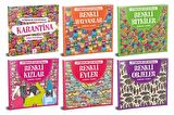 Yetişkinler İçin Boyama Seti (6 Kitap Takım)