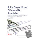 R ile Geçerlik ve Güvenirlik Analizleri