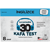 8. Sınıf İngilizce İlk Kaynağın 30 Kafa Test Kafadengi Yayınları