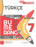 7.Sınıf Türkçe Etkinlikli Bumerang Serisi Günay Yayınları