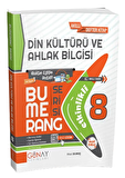 8. Sınıf LGS Din Kültürü ve Ahlak Bilgisi Bumerang Serisi Etkinlikli Akıllı Defter