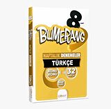 8. Sınıf LGS Bumerang 32 Haftalık Türkçe Denemeleri