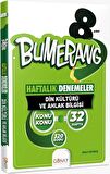 8. Sınıf Bumerang 32 Haftalık Din Kültürü ve Ahlak Bilgisi Denemeleri