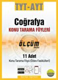 TYT AYT Coğrafya Ölçüm Konu Tarama Föyleri