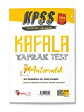 Hoca Kafası KPSS Matematik Öğreten Yaprak Test Hoca