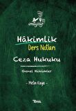 İmtiyaz Hakimlik Ders Notları Ceza Hukuku Genel Hükümler