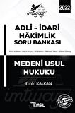 İmtiyaz Adli - İdari Hakimlik Soru Bankası Medeni Usul Hukuku / Emin Kalkan