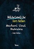 İmtiyaz Medeni Usul Hukuku Hakimlik Ders Notları / Emin Kalkan