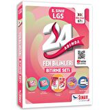 Sınav 8. Sınıf LGS 24 Adımda Fen Bilimleri Bitirme Seti