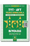 TYT AYT Biyoloji 8+8 Deneme Yıldız Sorular Yayınları