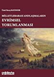 Milletlerarası Andlaşmaların Evrimsel Yorumlanması