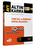 AYT Edebiyat Sosyal Bilimler 1 Deneme 10x40