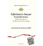 Tahrimu’n-Nazar Fi Kütübi’l-Kelam