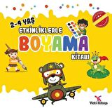 2 - 4 Yaş Etkinliklerle Boyama Kitabı 2