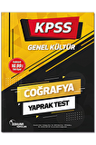 KPSS Coğrafya Yaprak Test