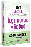 T.C. İçişleri Bakanlığı İlçe Nüfus Müdürü GYS Soru Bankası - Karekod Çözümlü