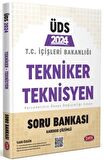 2024 UDS T. C. İçişleri Bakanlığı Tekniker Teknisyen Soru Bankası Data Yayınları