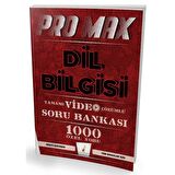 Promax Dil Bilgisi Tamamı Video Çözümlü Soru Bankası