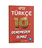 2022 KPSS Türkçe Denemeden Olmaz 10 Deneme Video Çözümlü