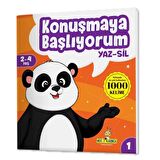 Konuşmaya Başlıyorum Kitap Serisi - Yaz Sil (2-4 Yaş)