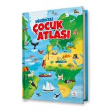 Eğlenceli Çocuk Atlası (Dev Boy, Karton Kapak, Renkli, Eğlenceli, Eğitici)