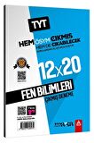 TYT Fen Bilimleri ÖSYM Çıkmış ve Çıkabilecek Sorulardan Oluşturulmuş 12 Deneme Sınavı Tamamı Video Çözümlü