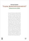 Yazık Konstitüsyon Bitti (Makalelerim 2020)