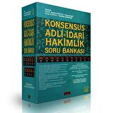 KONSENSUS Adli-İdari Hakimlik Soru Bankası Modüler Set 2021