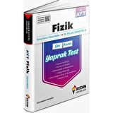 YKS AYT Fizik Çek Kopar Yaprak Test Video Çözümlü