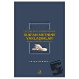 Çağdaş Batı Literatüründe Kur'an Metnine Yaklaşımlar