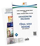 Final Ortaöğretim Önlisans Deneme