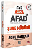 AFAD Şube Müdürü GYS Soru Bankası - Karekod Çözümlü