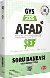 Data Yayınları 2025 GYS AFAD Şef Soru Bankası