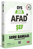 AFAD Şef GYS Soru Bankası - Karekod Çözümlü