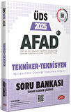 Data Yayınları 2025 ÜDS AFAD Tekniker Teknisyen Soru Bankası
