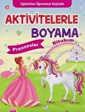 Aktivitelerle Boyama Kitabım - Prensesler