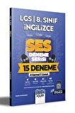 LGS 8. Sınıf İngilizce SES Deneme Serisi 15 Deneme